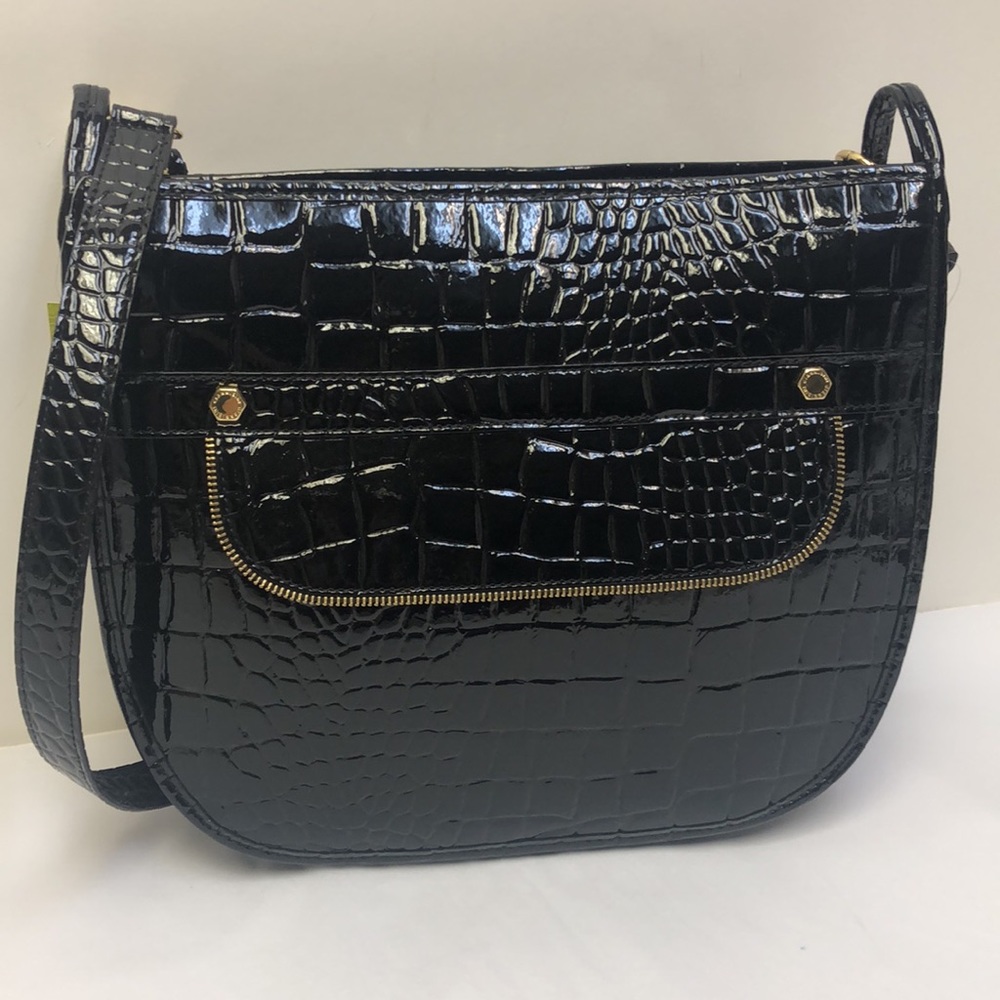 Gianni Bini Black Hobo Crossbody Bag New